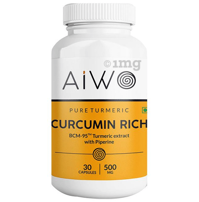 AIWO Curcumin Rich 500mg Capsule