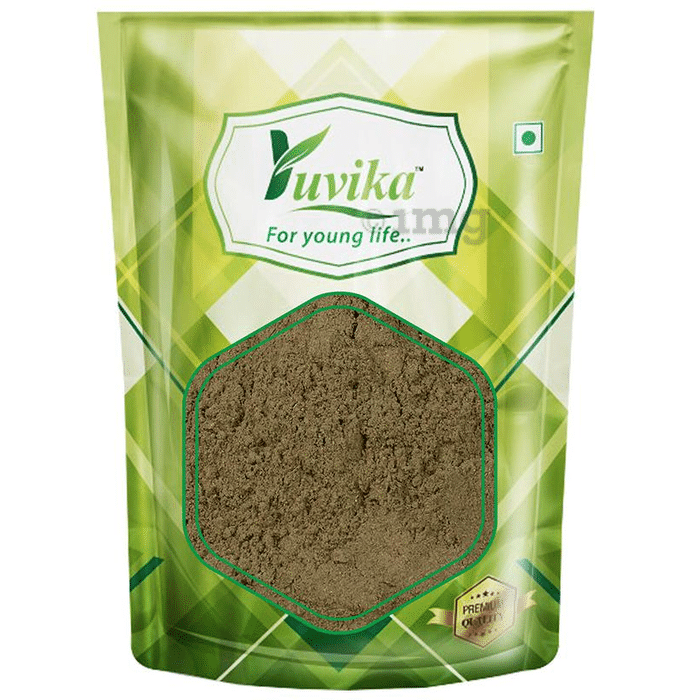 Yuvika Brahmi Booti Powder - Bacopa Monnieri Linn - Centella Asiatica Linn - Indian Pennywort