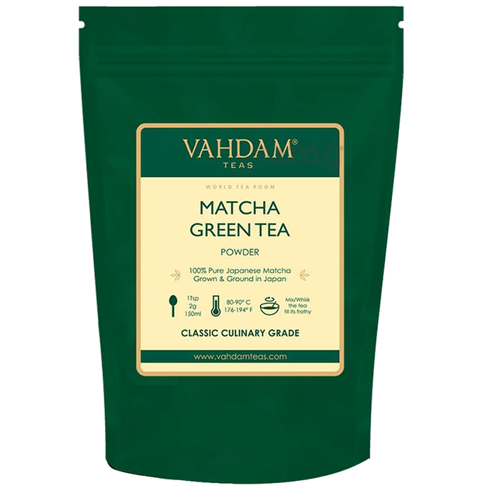 Vahdam Matcha Teas Green Tea Powder