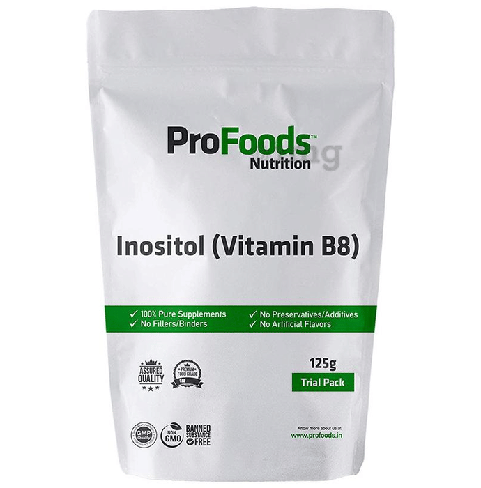 ProFoods Inositol (Vitamin B8) Buy packet of 125 gm Powder at best