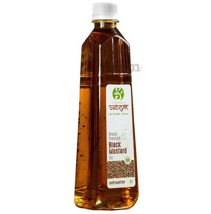 Satvyk Wood Pressed Black Mustard Oil