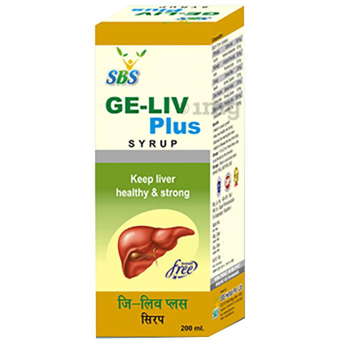 SBS Ge-Liv Plus Syrup Sugar Free