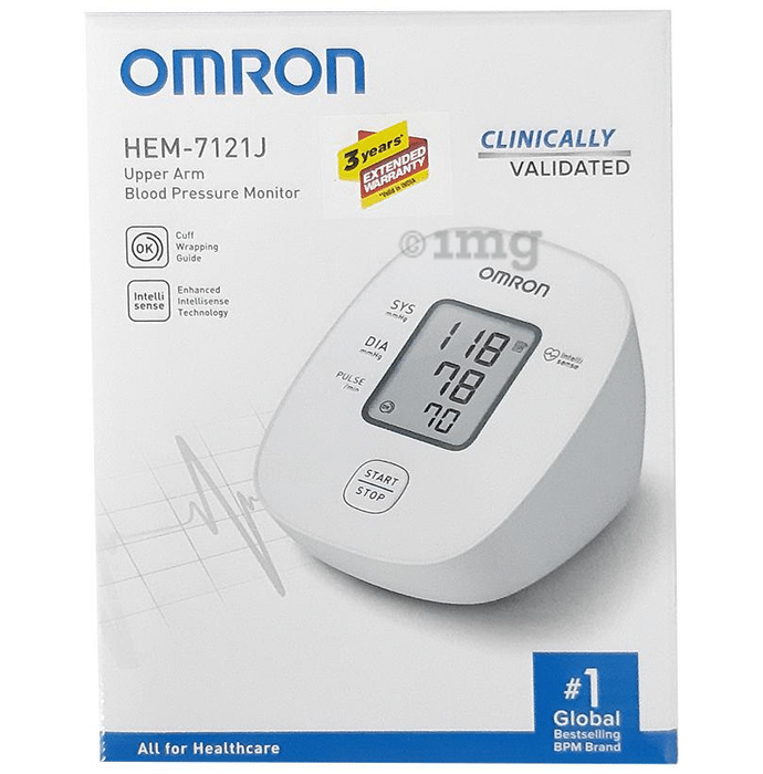 Omron Hem-7121 J BP Monitor