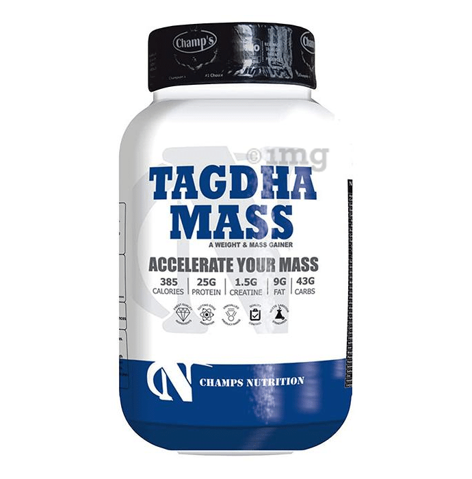 Champs Nutrition Tagdha Mass Gainer Powder Chocolate Brownie