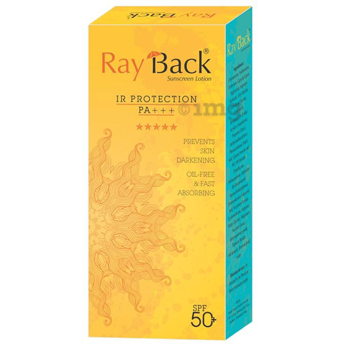 Ray Back Sunscreen Lotion SPF 50+