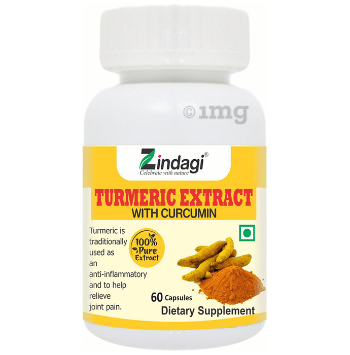 Zindagi Turmeric Extract with Curcumin Capsule