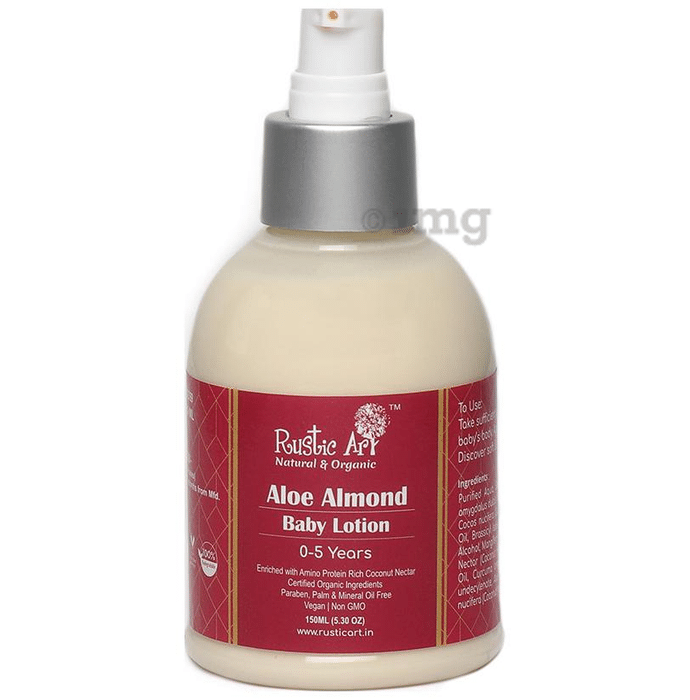 Rustic Art Aloe Almond Baby Lotion