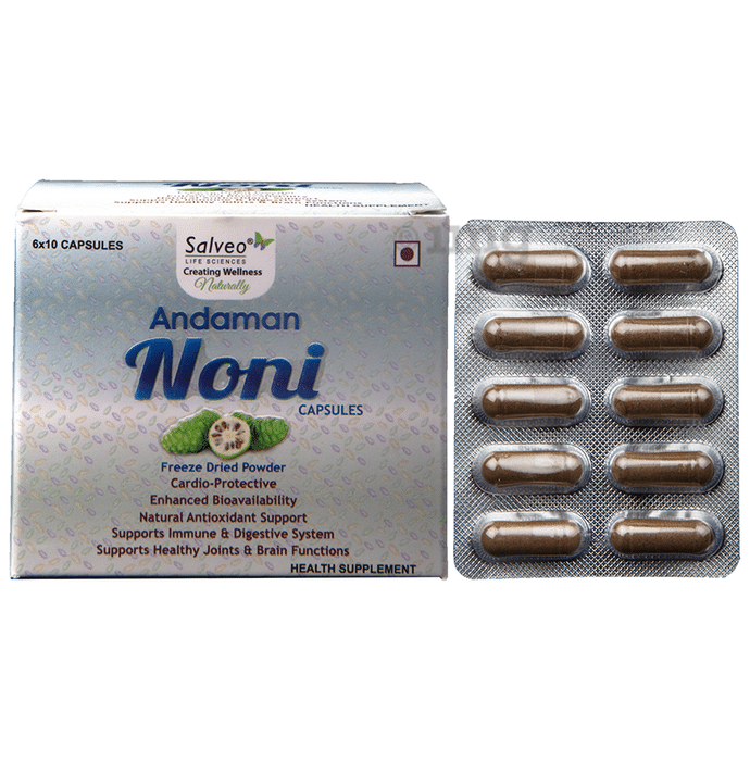 Salveo Andaman Noni Greeze Dried Powder Capsule