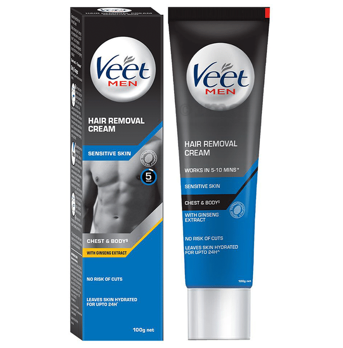 Veet Hair Removal Cream for Men Sensitive Skin
