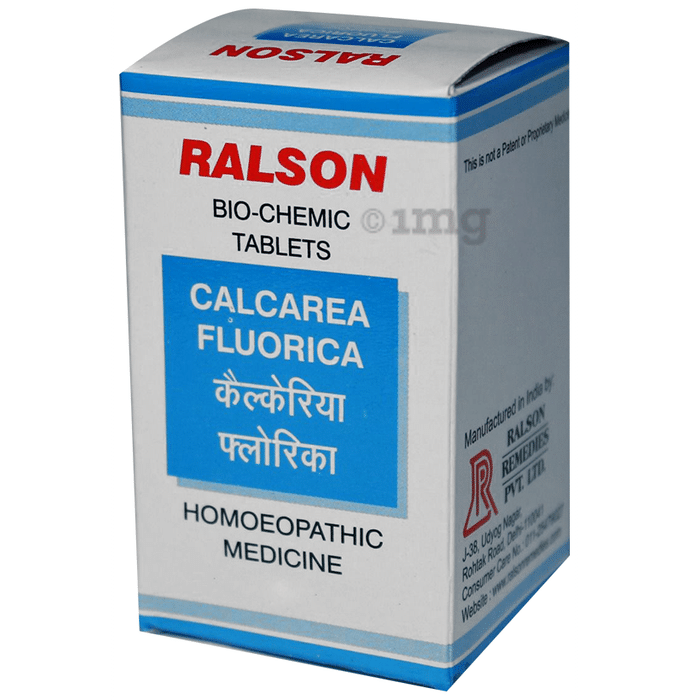 Ralson Remedies Calcarea Fluorica Biochemic Tablet 12X