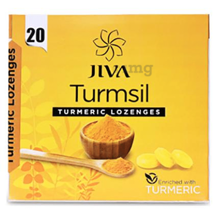 Jiva Turmsil Turmeric Lozenges
