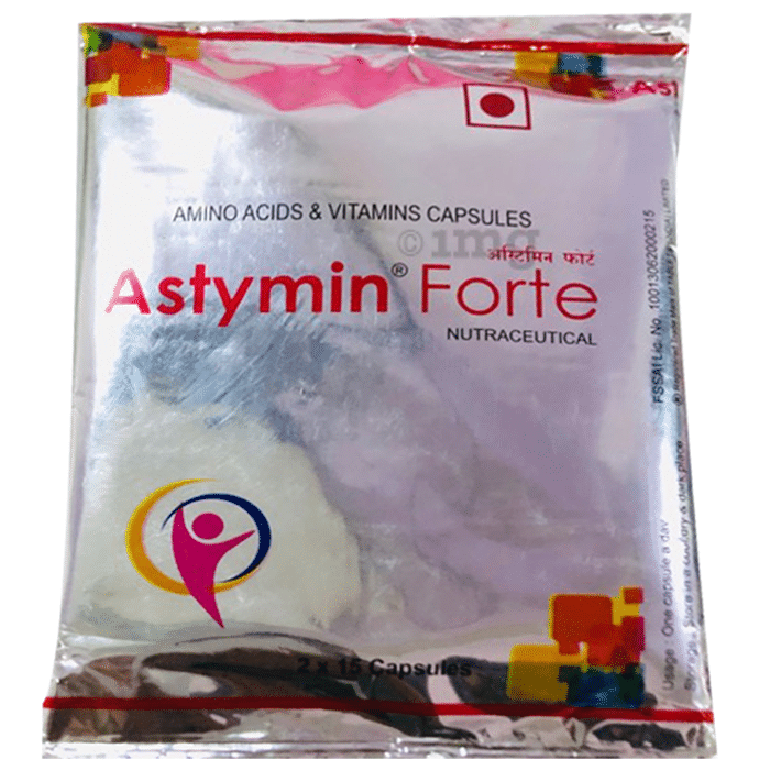 Astymin Forte Capsule: Buy packet of 30 capsules at best price in India