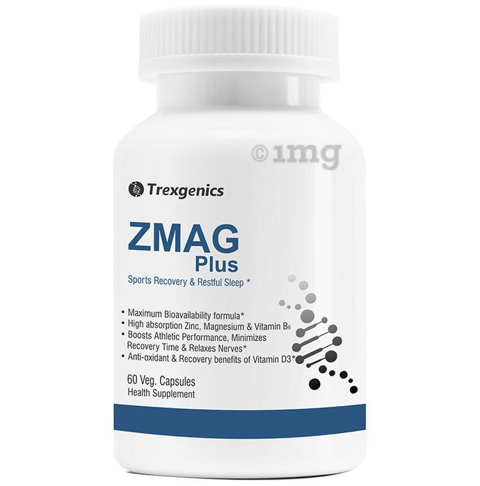 Trexgenics ZMAG Plus Advanced ZMA Veg Capsules
