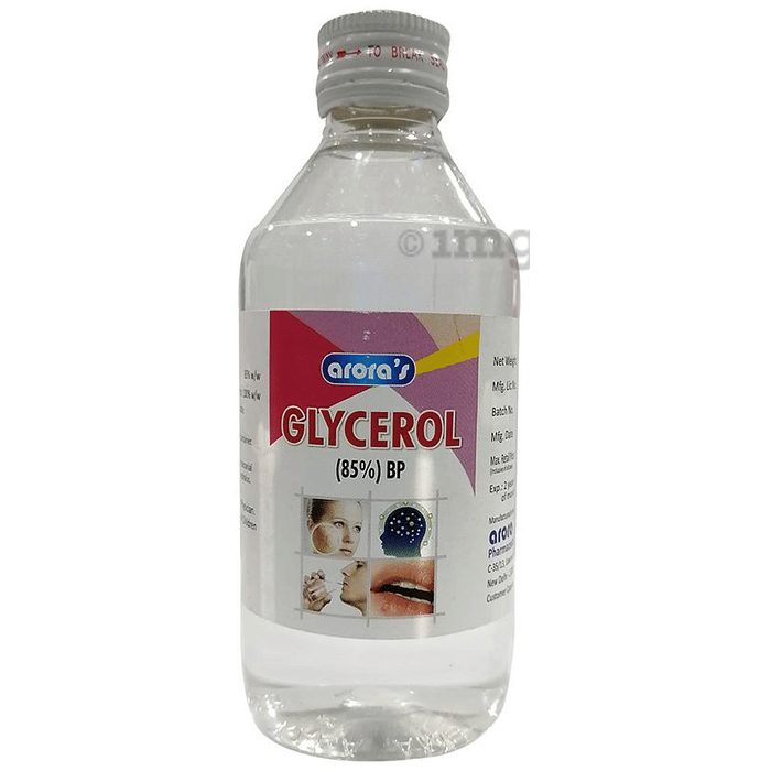 Arora Glycerol (85) BP Liquid Buy bottle of 250 gm Oral Liquid at