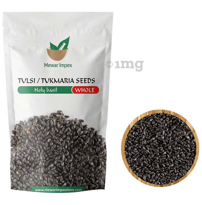 Mewar Impex Tulsi Seed Tukmaria Buy Packet Of 100 Gm Seeds At Best Price In India 1mg 1488