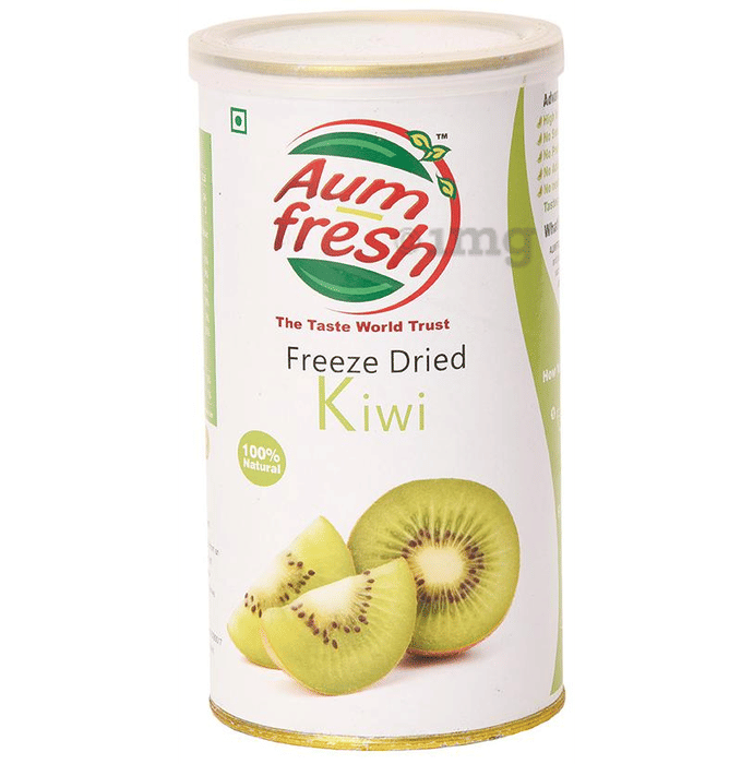 Aum Fresh Freeze Dried Kiwi Buy Tin of 25 gm Dry Fruits at best price