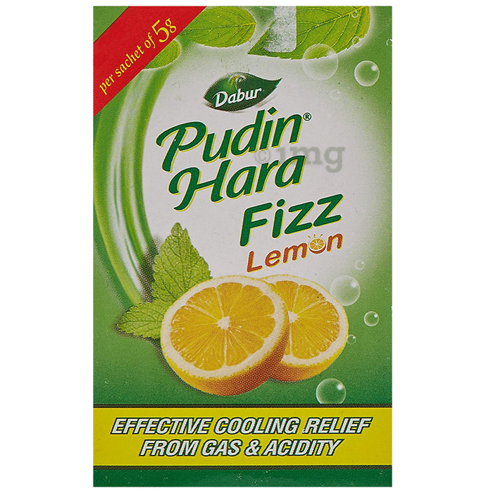Dabur Pudin Hara Fizz (5gm Each) Lemon