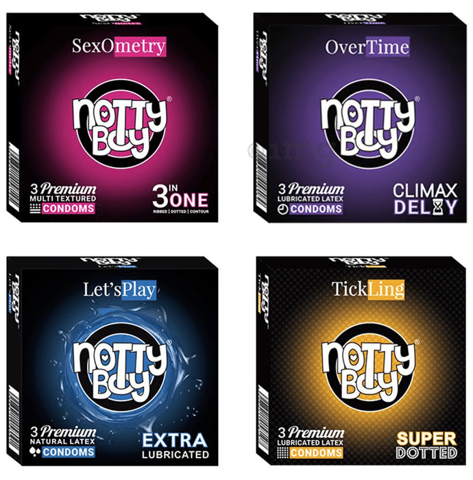 Notty Boy Condom (3 Each) Assorted