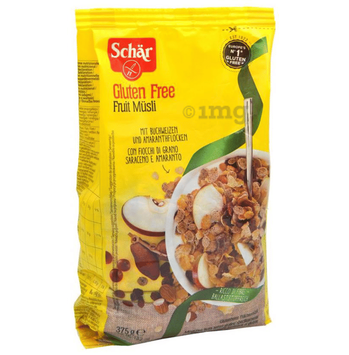 Schar Gluten Free Musli Fruit Buy packet of 375 gm Muesli at best
