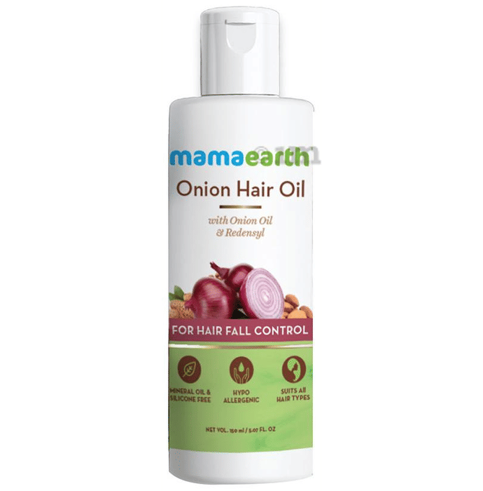 Mamaearth Hair Oil Onion Buy bottle of 150 ml Oil at best price in