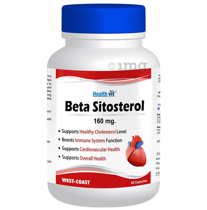 HealthVit Beta Sitosterol 160mg Capsule
