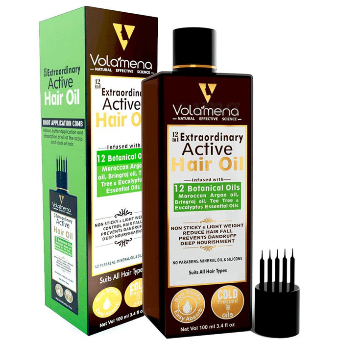 Volamena 12-In-1 Extraordinary Active Hair Oil