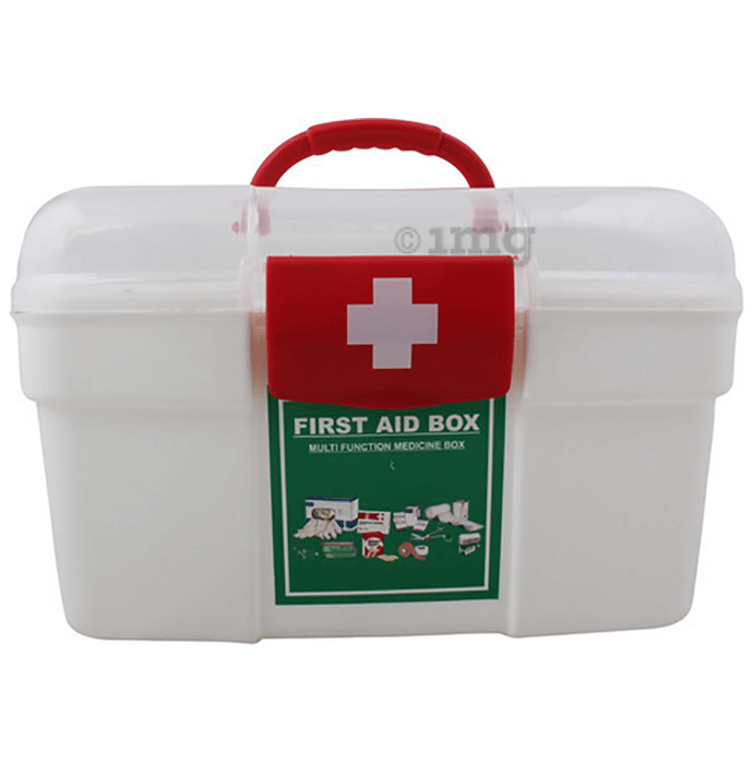 Isha Surgical Plastic First Aid Box Large White Buy box of 1 Unit at