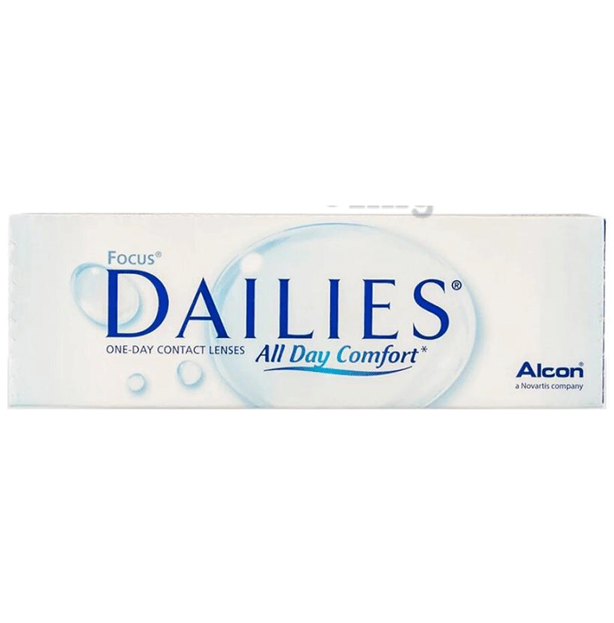 Alcon Focus Dailies One Day Contact Lens Optical Power -4 Transparent Spherical