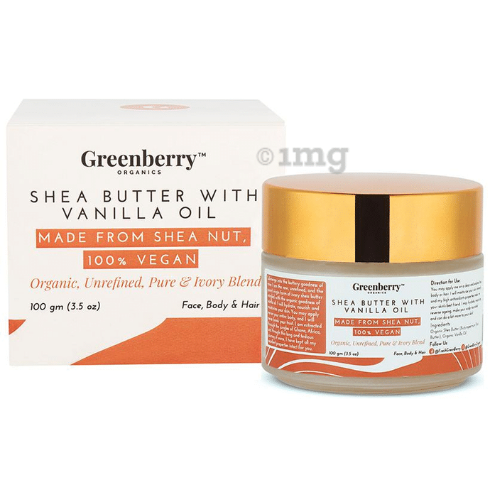 Greenberry Organics Shea Butter with Vanilla Oil