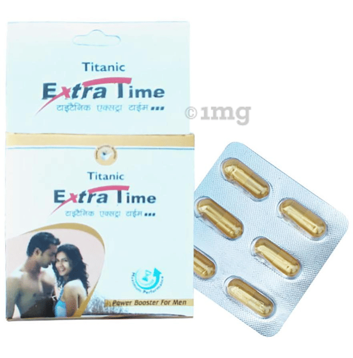 Titanic Extra Time Capsule Buy strip of 6 capsules at best price in
