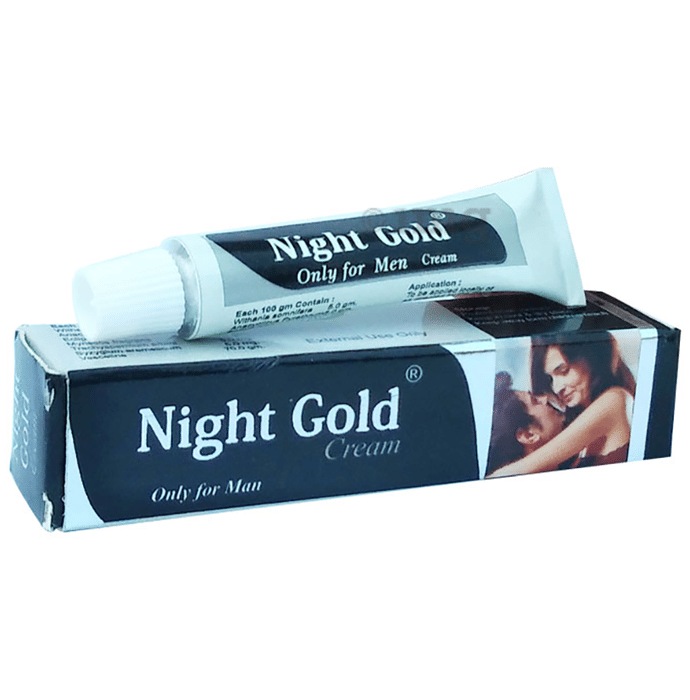 Night Gold Cream Buy tube of 4 gm Cream at best price in India 1mg