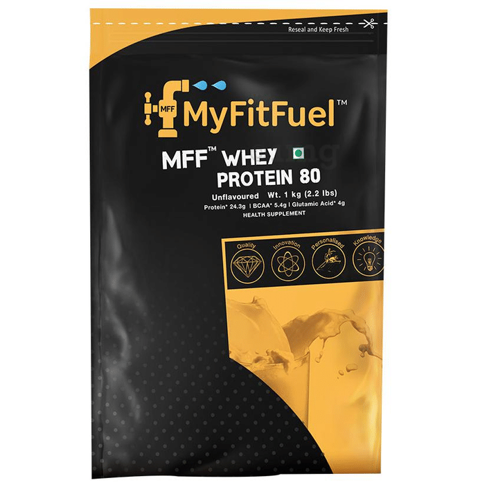 My FitFuel Whey Protein 80 Unflavoured