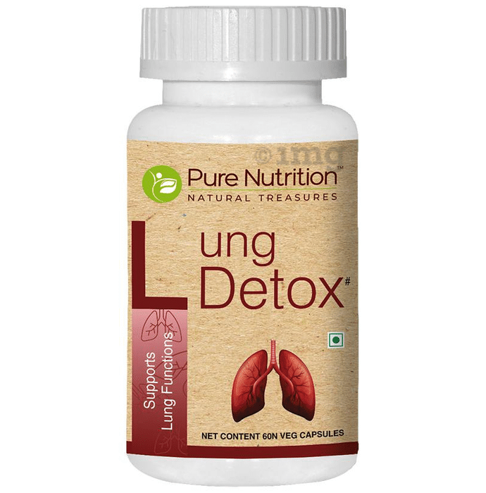 Pure Nutrition Lung Detox Veg Capsule