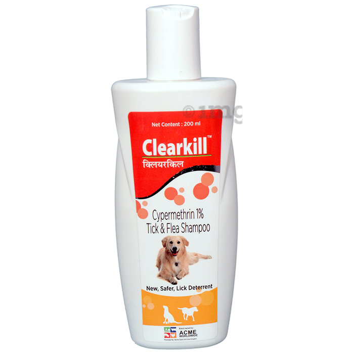 ClearKill Tick & Flea Shampoo for Dogs