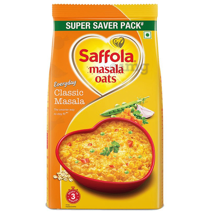Saffola Masala Oats Classic Masala: Buy packet of 500 gm Oats at best