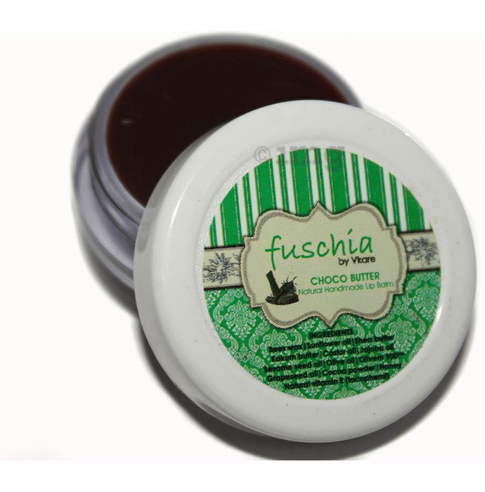 Fuschia Natural Handmade Lip Balm Choco Butter