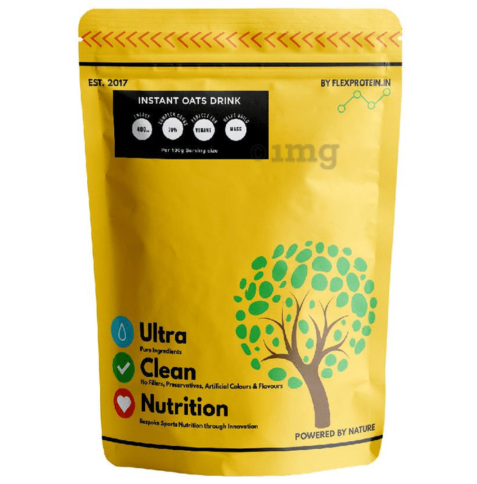 Flex Protein Lean Mass Plus Instant Oats Drink Chocolate Silk