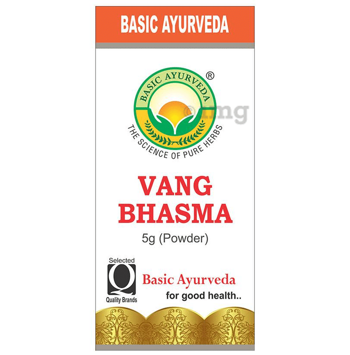 Vang Bhasma Uses In Hindi Basic Ayurveda Vang Bhasma: Buy bottle of 5 gm Bhasma at best price in