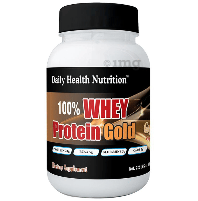 Daily Health Nutrition 100 Whey Protein Gold Buy jar of 1 kg Powder