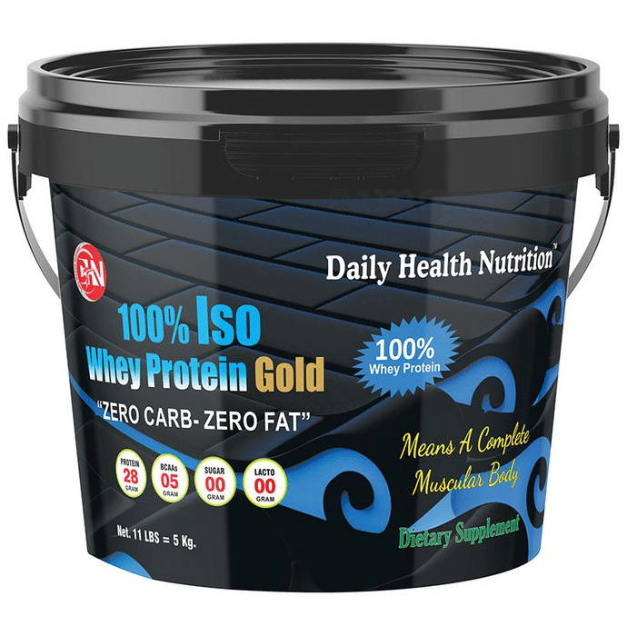 Daily Health Nutrition 100% Iso Whey Protein Gold
