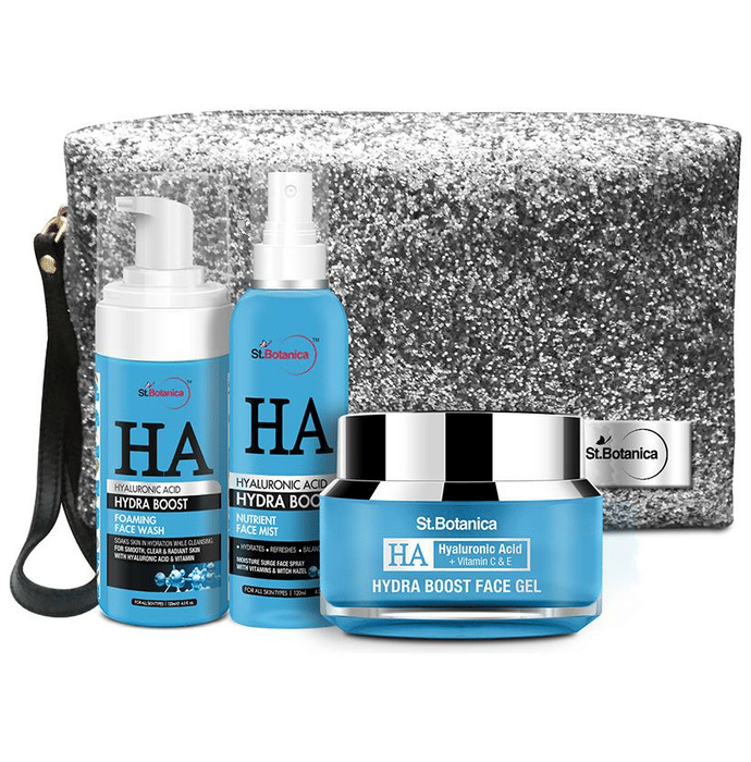 St.Botanica Hyaluronic Acid Hydration Combo (Hydra Boost Foaming Face