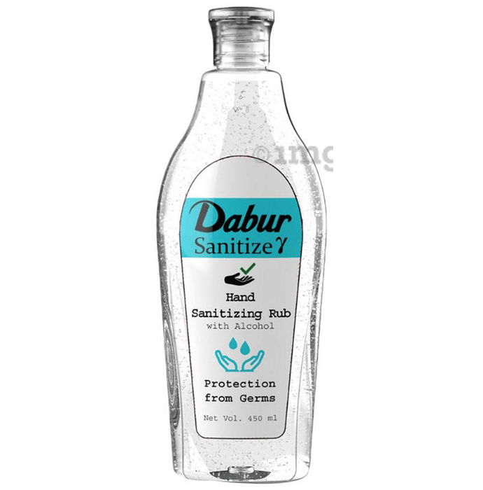 Dabur Gamma Sanitize Hand Sanitizing Rub with Alcohol