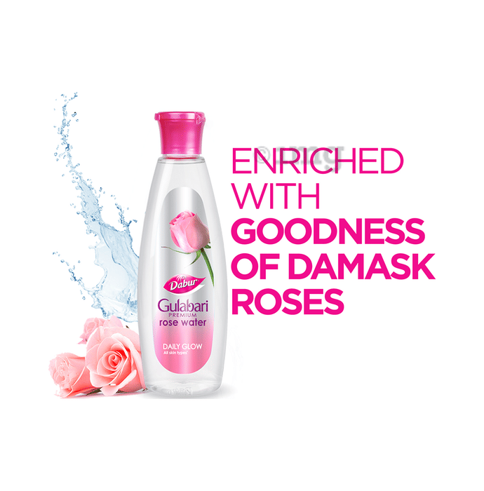 Dabur Gulabari Premium Rose Water Buy Bottle Of 1 Ml Liquid At Best Price In India 1mg
