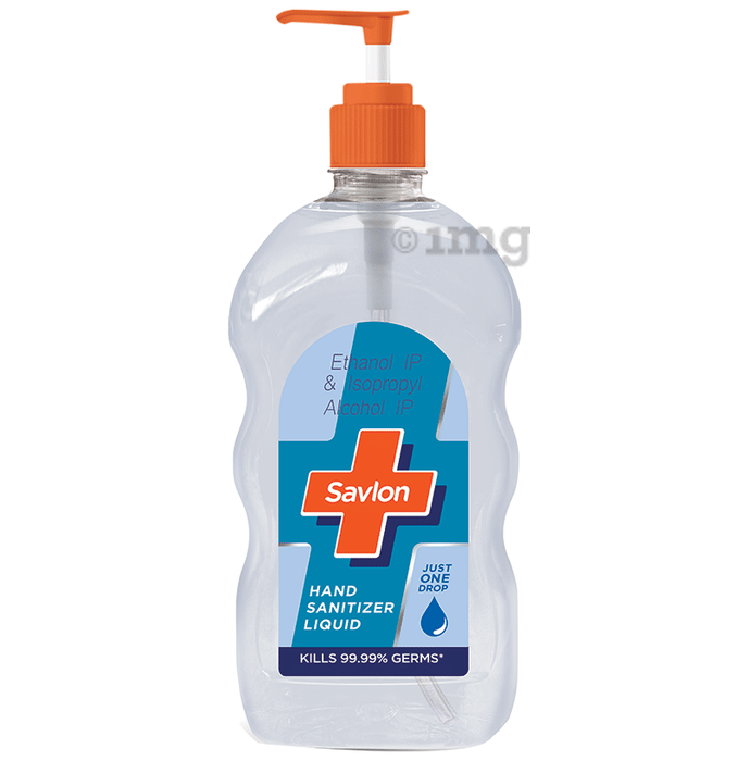 Savlon Hand Sanitizer Liquid Transparent Pack