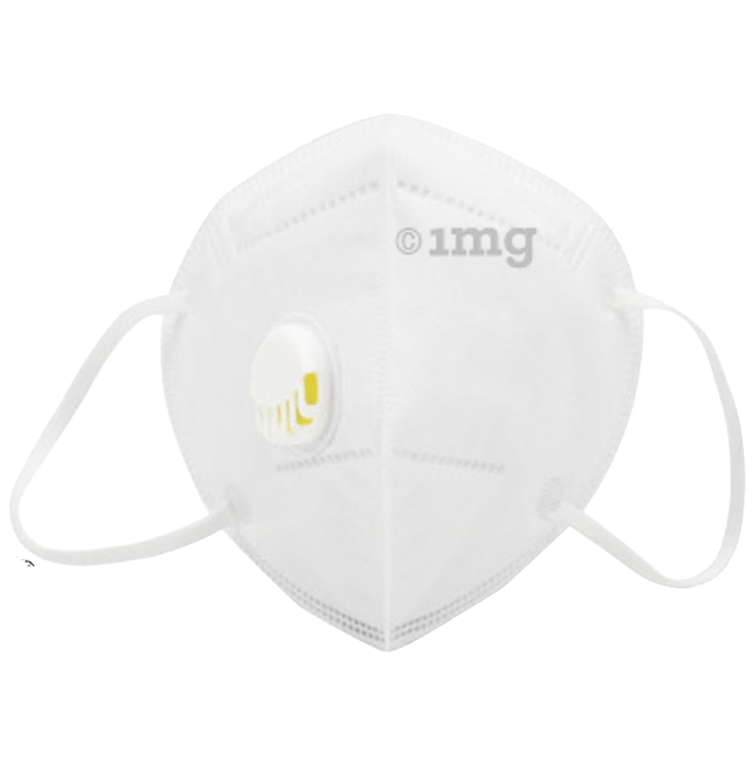 Kalor KN95 Anti-Pollution Face Mask White with Breathing Valve