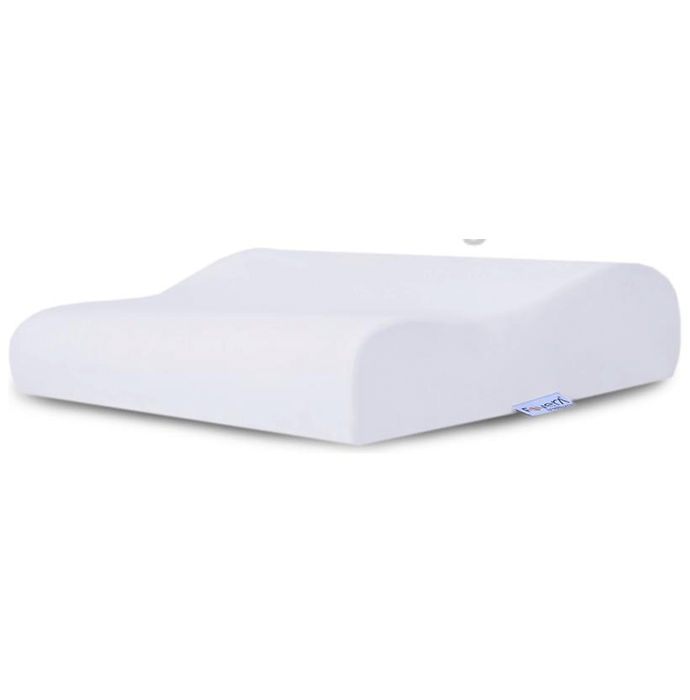 Fovera Orthopedic Memory Foam Cervical Pillow Standard White