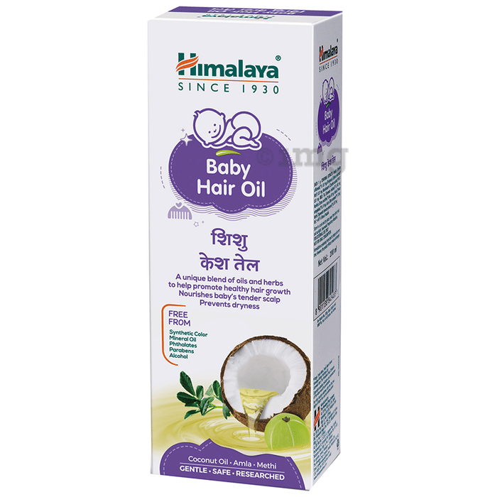 Himalaya Baby Hair Oil Buy bottle of 200 ml Oil at best price in India