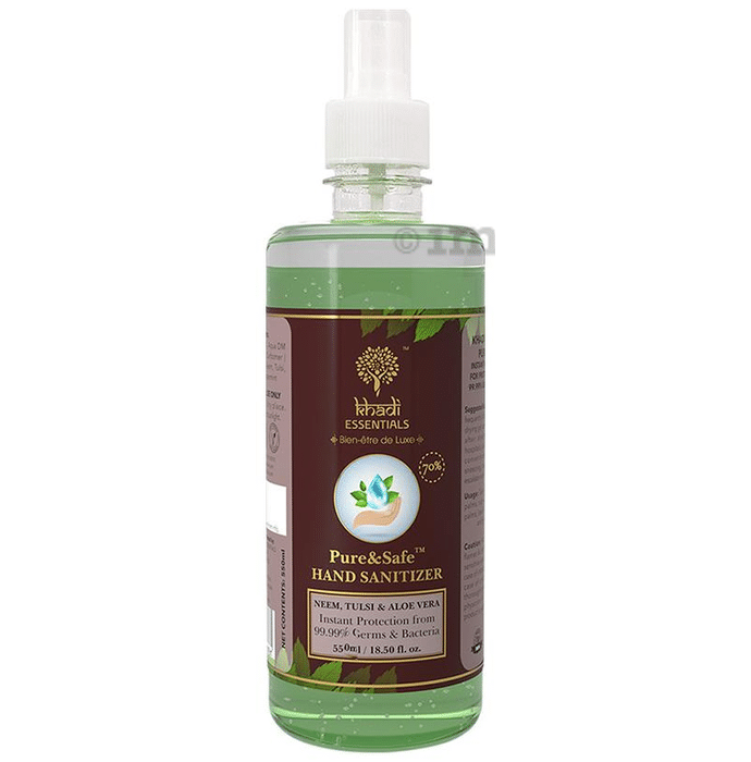 Khadi Essentials Pure & Safe Spray Hand Sanitizer