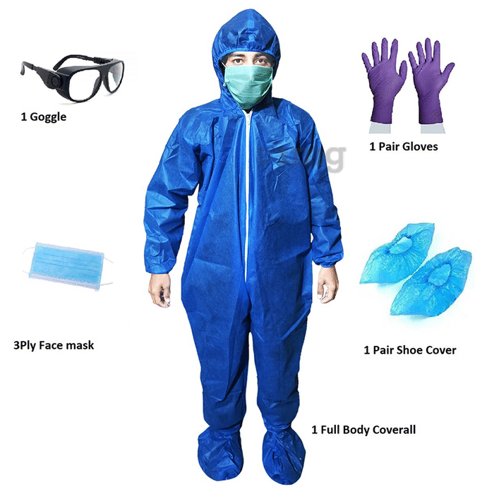Kalor Free Size Personal Protection Kit for Travel (PPE)
