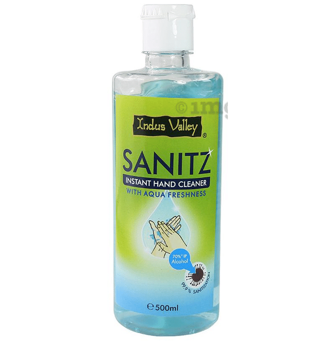 Indus Valley Sanitz Instant Hand Cleaner Sanitizer with Aqua Freshness